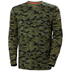 T-shirt met lange mouwen Kensington Helly Hansen Camo