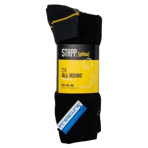 Werksokken Stapp Yellow All round 2-pack