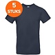 T-shirt pakket katoen 5 pack