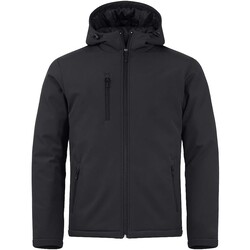 Softshell jas Clique gevoerd met capuchon