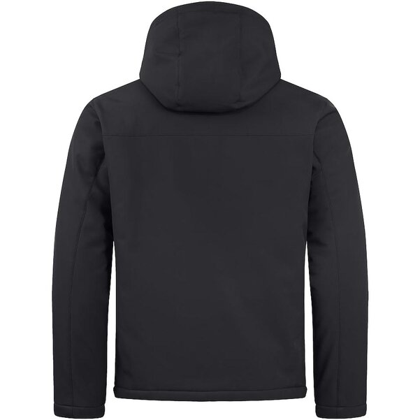 Softshell jas Clique gevoerd met capuchon