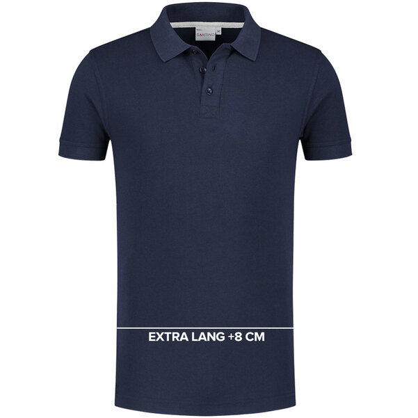 Santino Poloshirt extra lang Max+