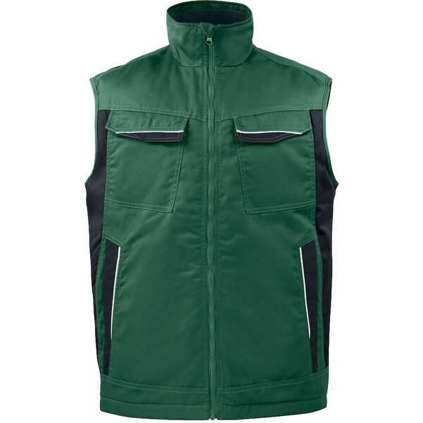 ProJob Bodywarmer gevoerd 5704 Groen