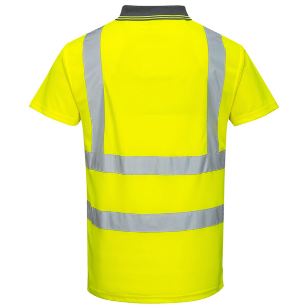 High-visibility poloshirt geel Portwest