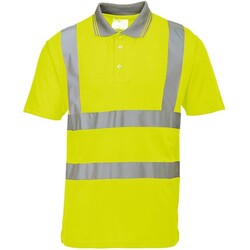 High-visibility poloshirt geel Portwest