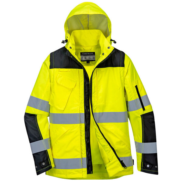 Pro High-visibility werkjas 3 in 1 jas Geel C469