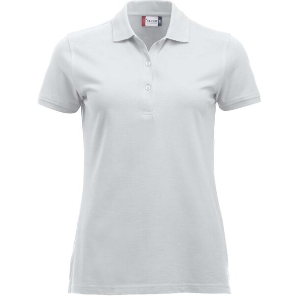 Dames poloshirt Marion wit