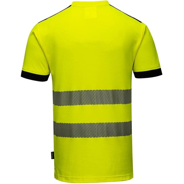 High-visibility t-shirt Vision geel