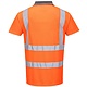 Poloshirt oranje reflecterend