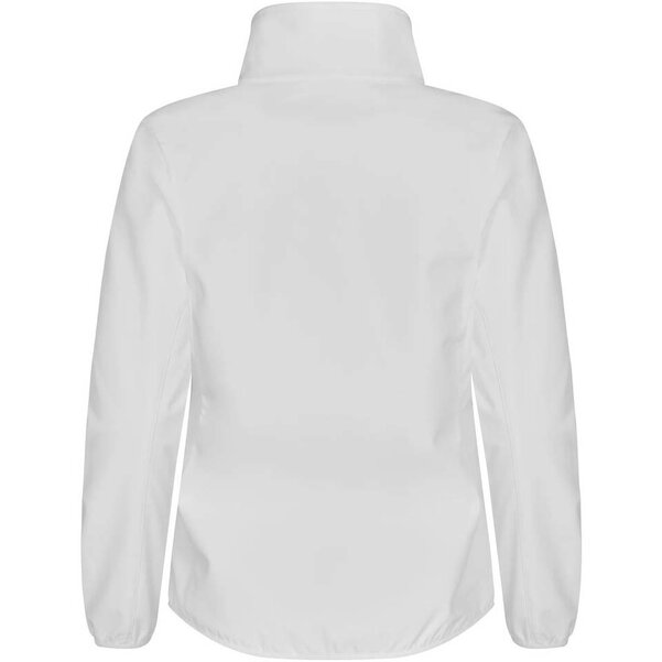 Dames softshell jas Clique wit Classic