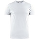 Printer Heavy T-shirt Ronde hals wit