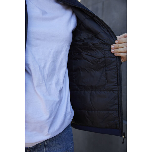 Gevoerde softshell bodywarmer Clique