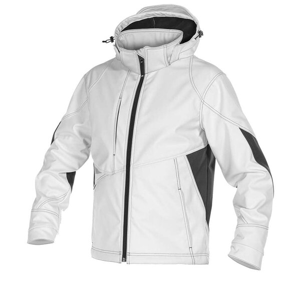 Softshell jas gevoerd  Gravity Dassy wit