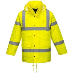 High-visibility Parka jas geel S461