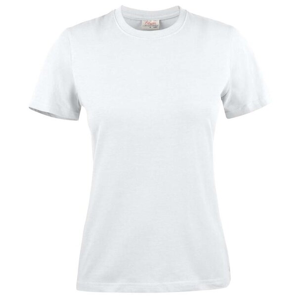 Printer Heavy T-shirt Dames Ronde hals