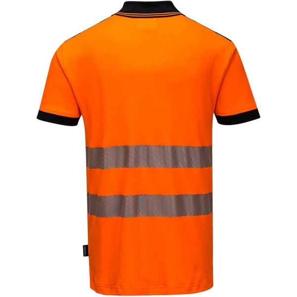 High-visibility poloshirt Vision oranje