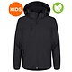 Kinder softshell jas Clique classic zwart