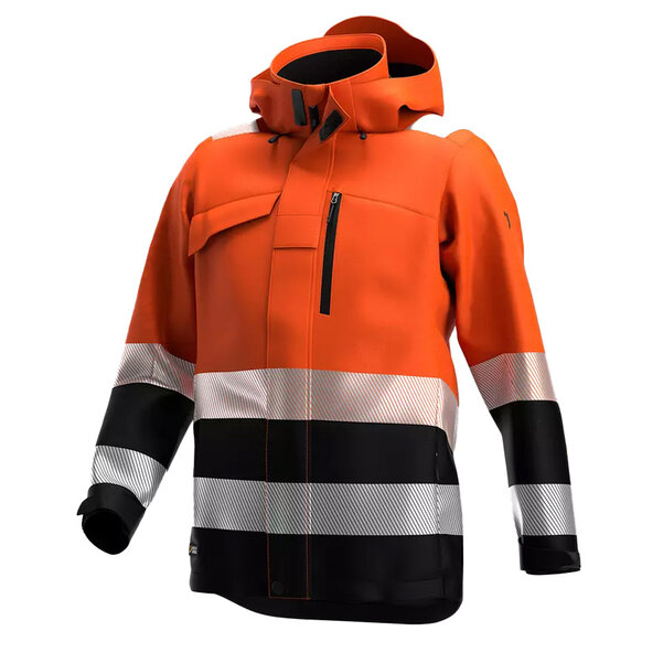 High-visibility gevoerde winterjas Scuti Safety Jogger