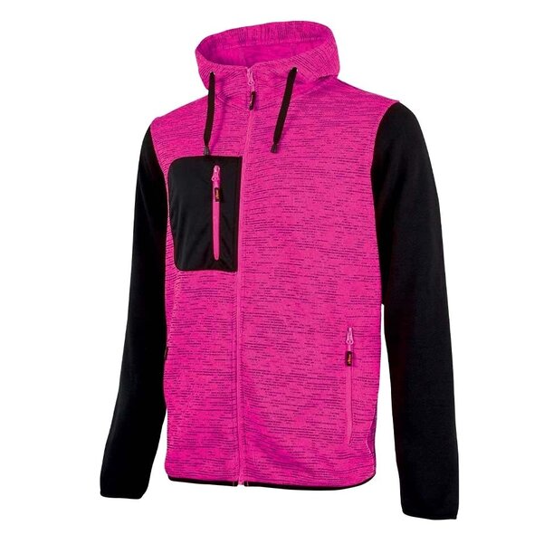 U-Power dames vest met capuchon Rainbow