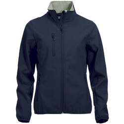 Dames softshell jas Clique navy