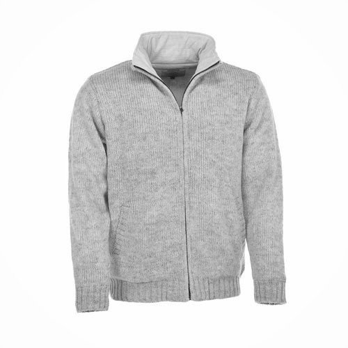 Pure Wool Herenvest Pascal MNL-1703 Lichtgrijs
