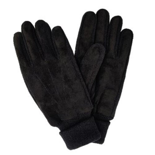 Mutka dames handschoen Nina 2141M  van kunstsuède met warme fleece voeringfleecevoering