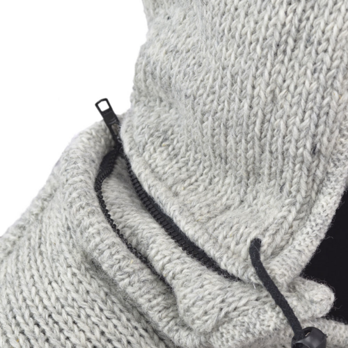 Pure Wool Vest Jan WJK-1301 Ecru