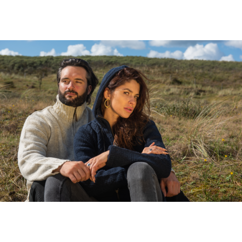 Pure Wool Vest  Sharon WJK-1709 Marine