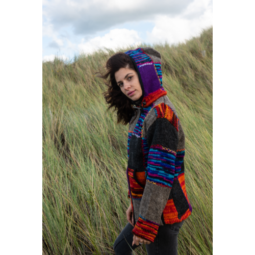 Pure Wool Vest Lisa WJK-06 Multikleur