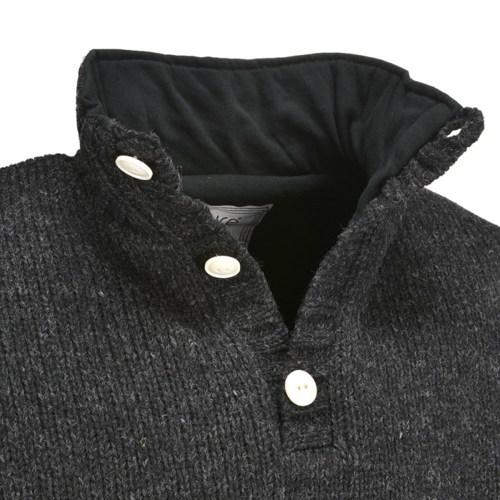 Pure Wool Trui Brian MNL-1701 Antraciet