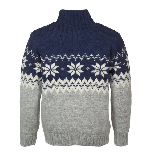 Pure Wool Trui Kees UJK-2402 Marine