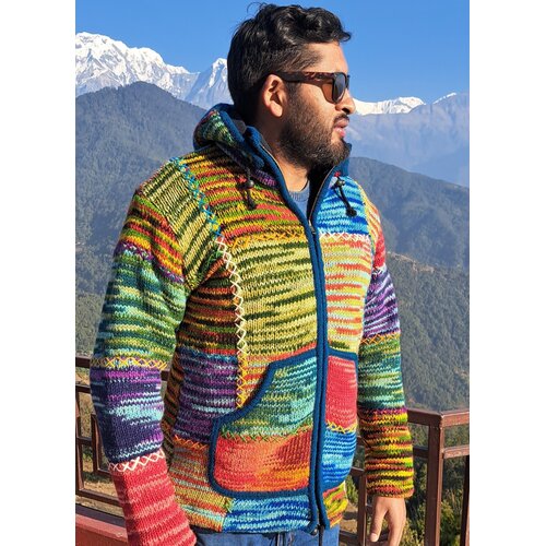 Pure Wool Vest Dani WJK-2405 Multikleur