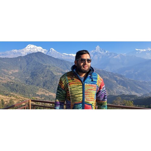 Pure Wool Vest Dani WJK-2405 Multikleur