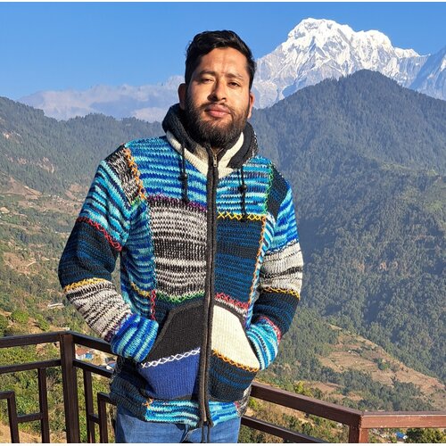 Pure Wool Vest Sem WJK-2406 Multikleur