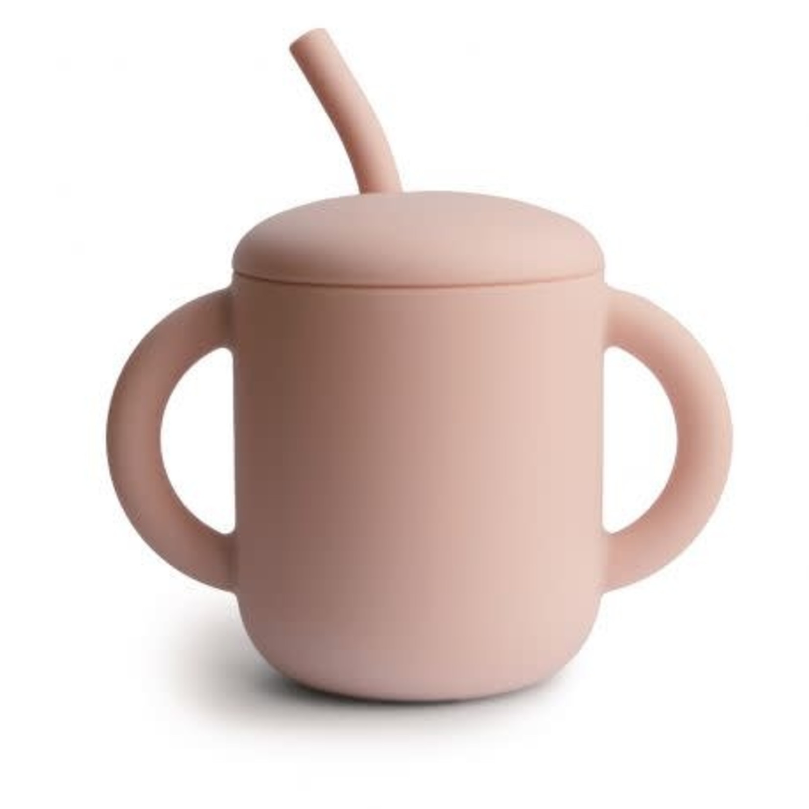 Mushie Mushie – tasse à paille – rose