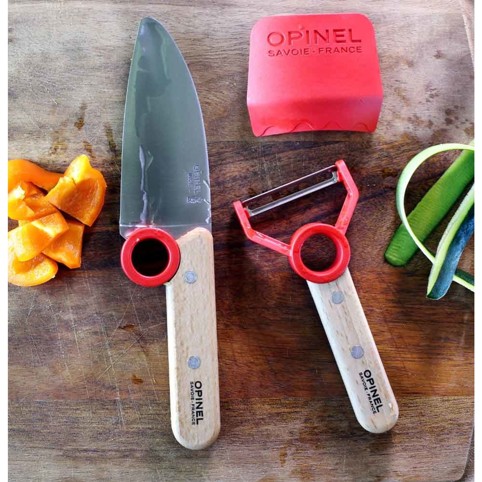 Opinel Opinel – les petits chefs – 3 pièces - rouge