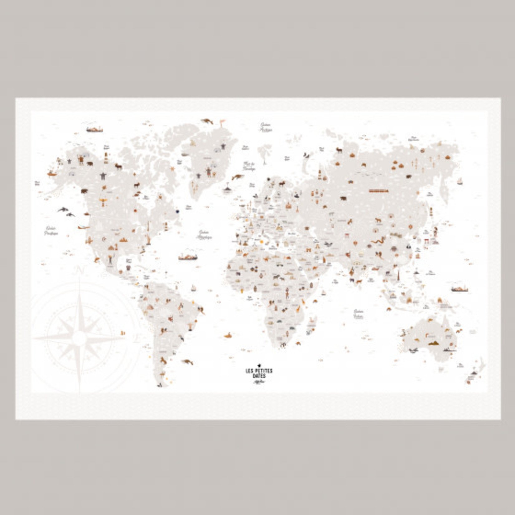Les petites dates Les petites dates – carte du monde