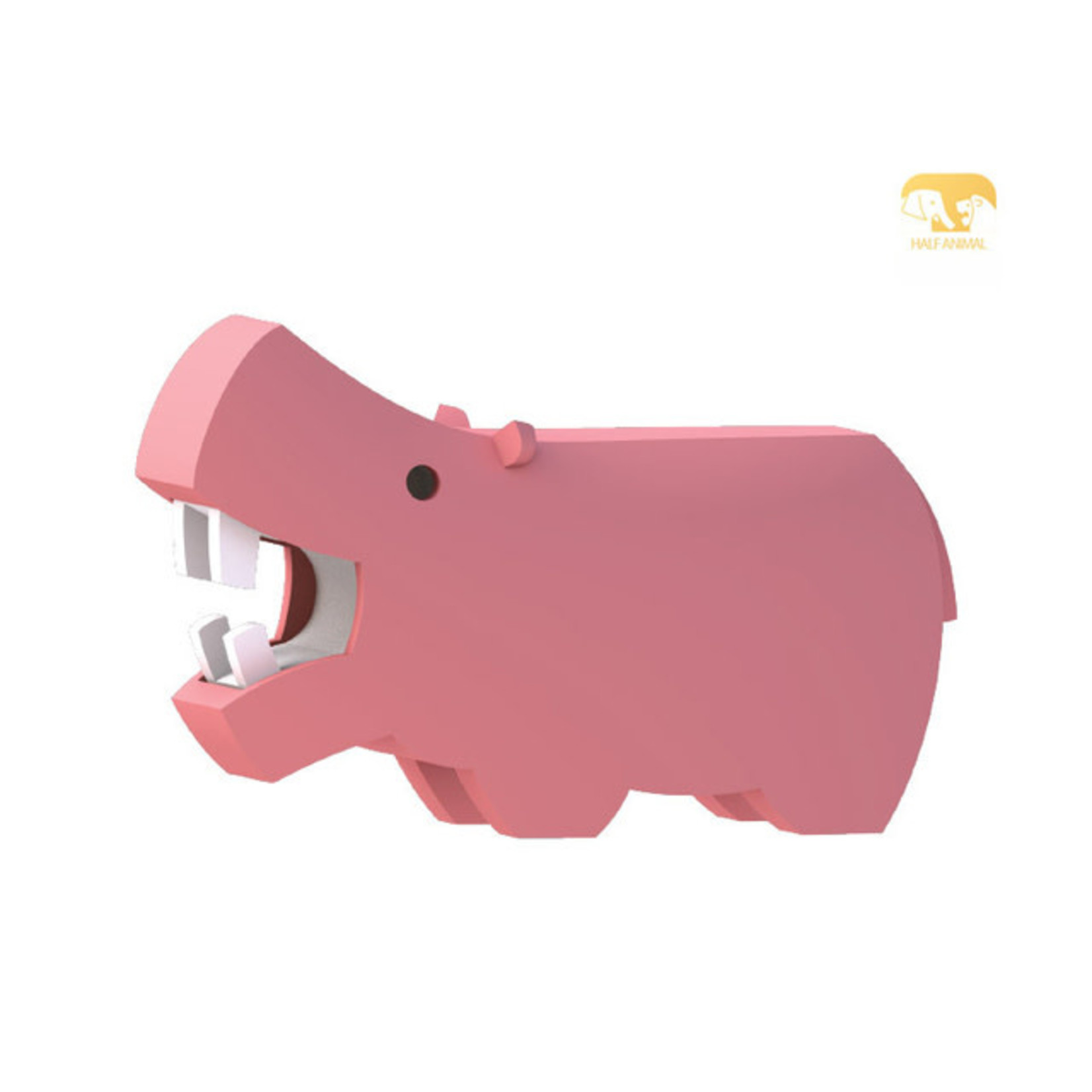 Halftoys Puzzle 3D – hippo