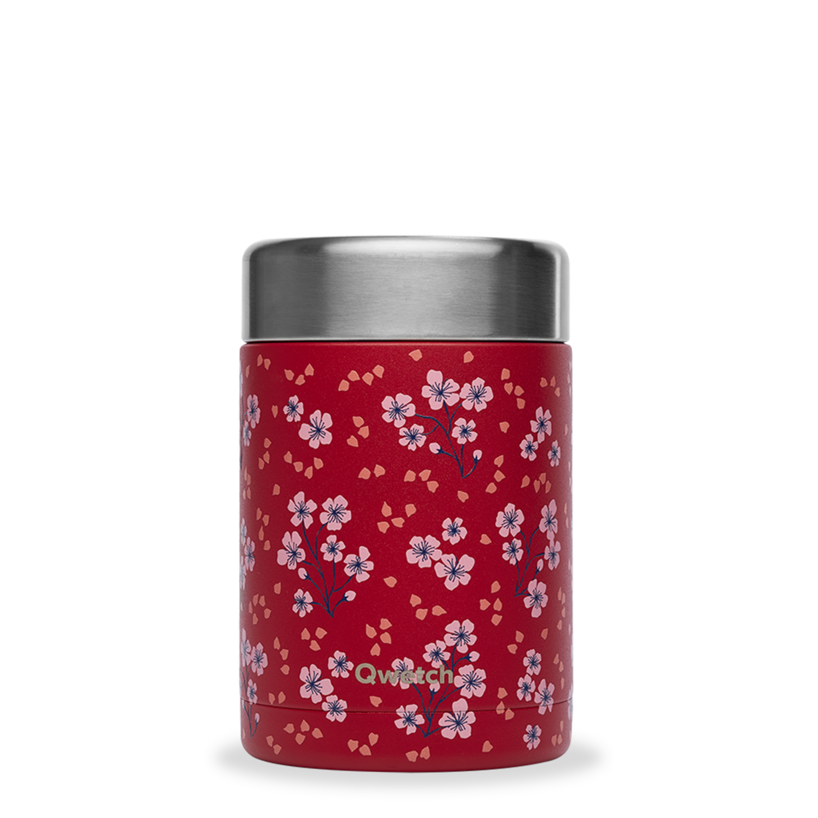 Qwetch Qwetch – boite repas isotherme hanami rouge – 650ml