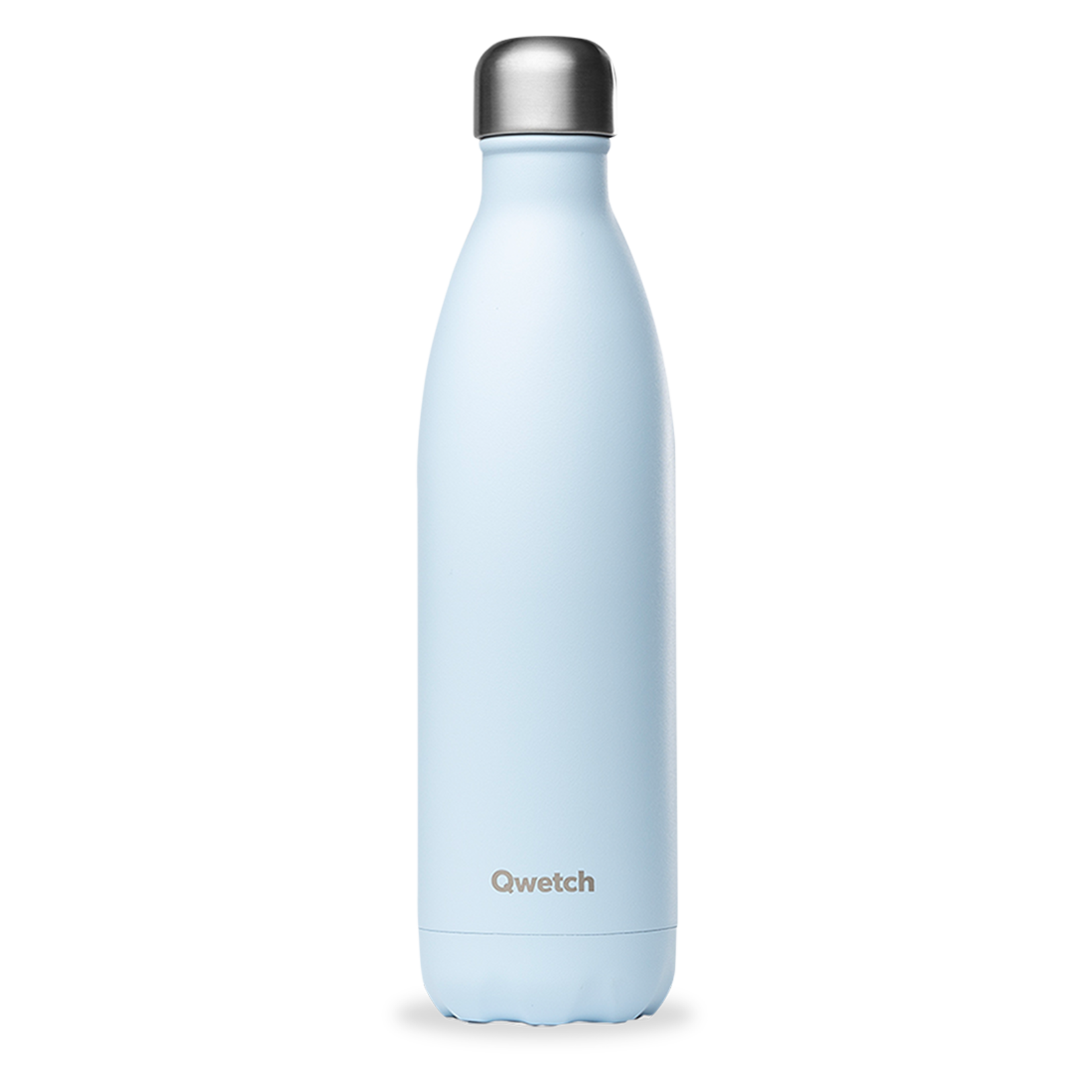 Qwetch Qwetch – bouteille isotherme 1l –bleu pastel