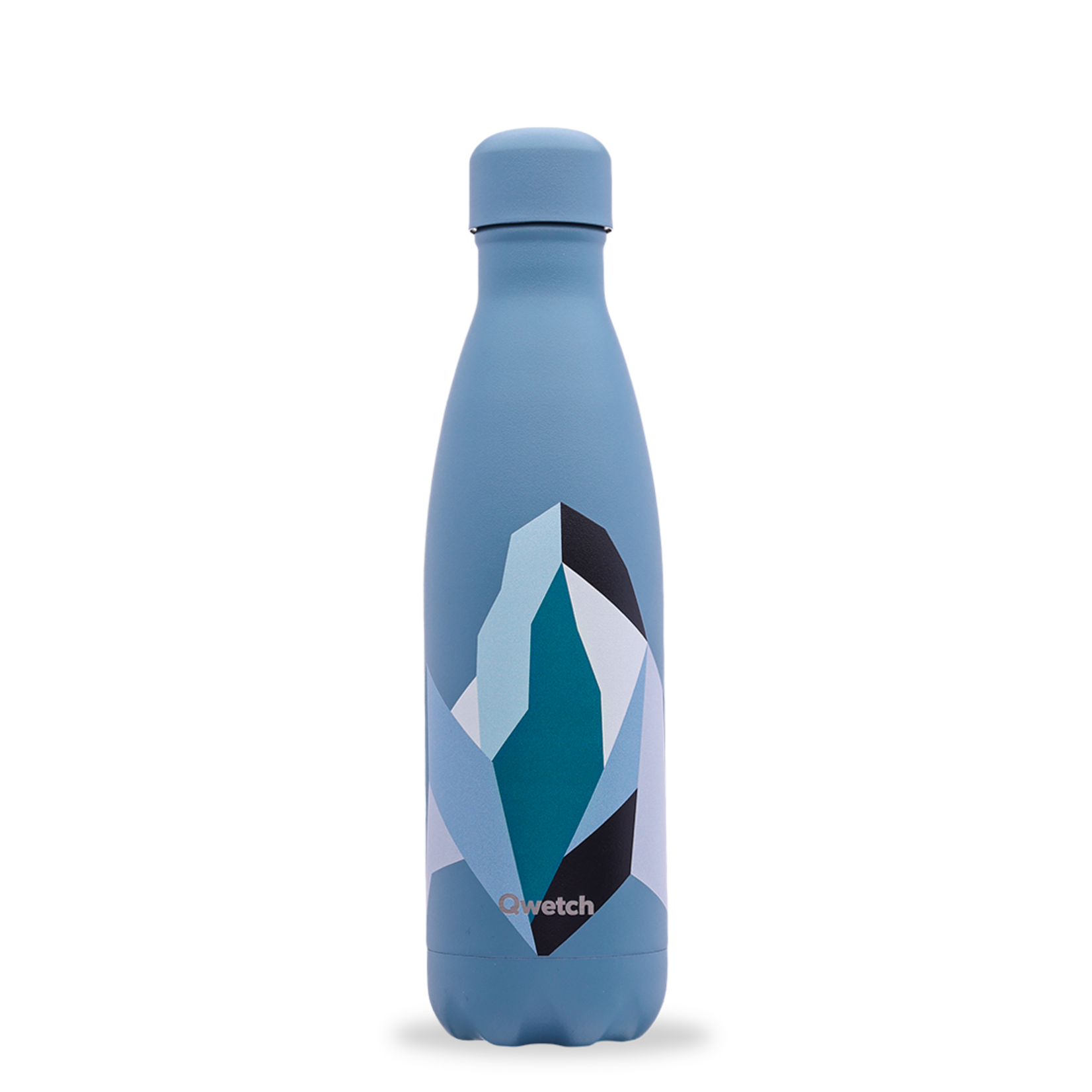 Qwetch Qwetch – bouteille isotherme 500 ml –altitude bleu denim