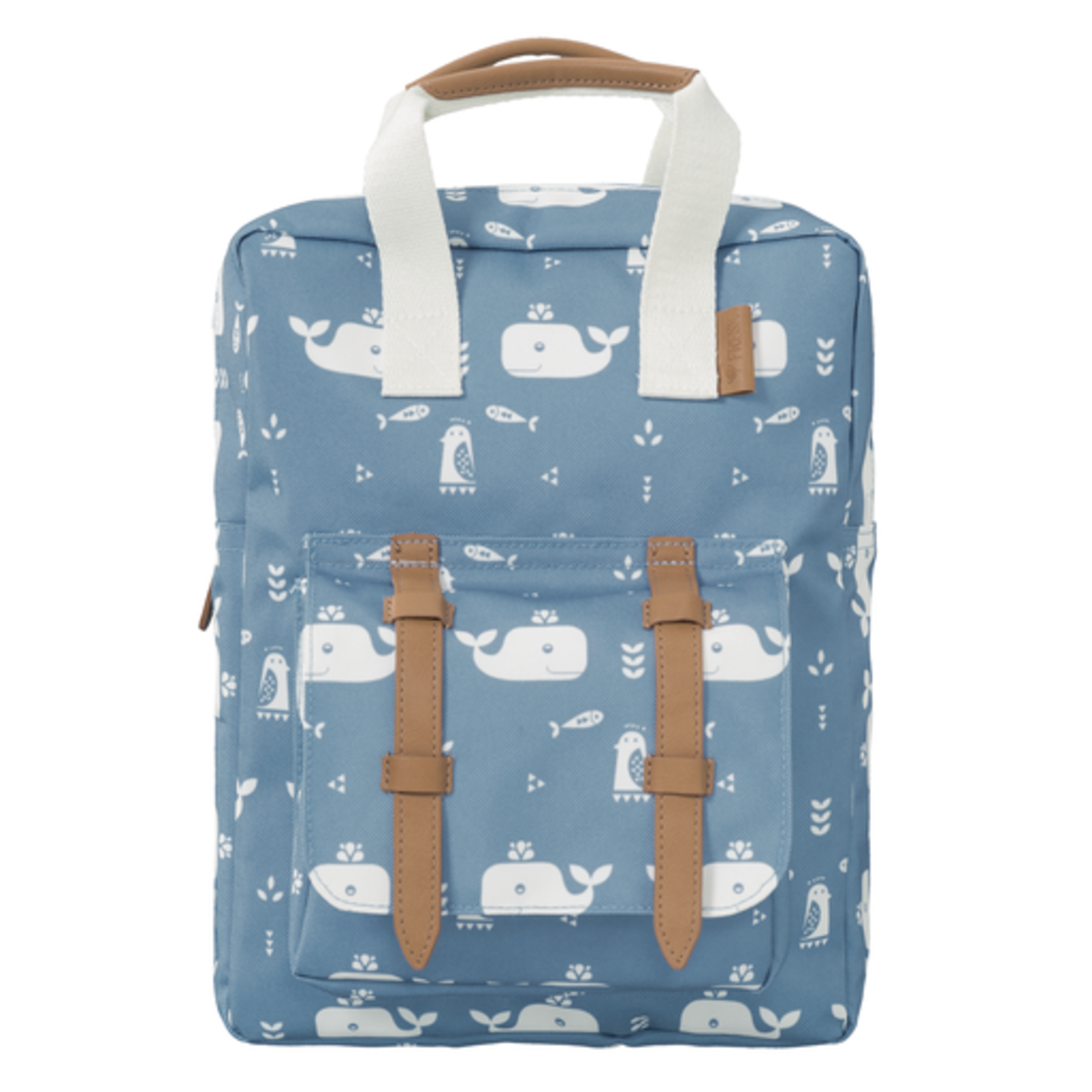 Fresk Fresk – backpack - sac à dos - baleines bleues