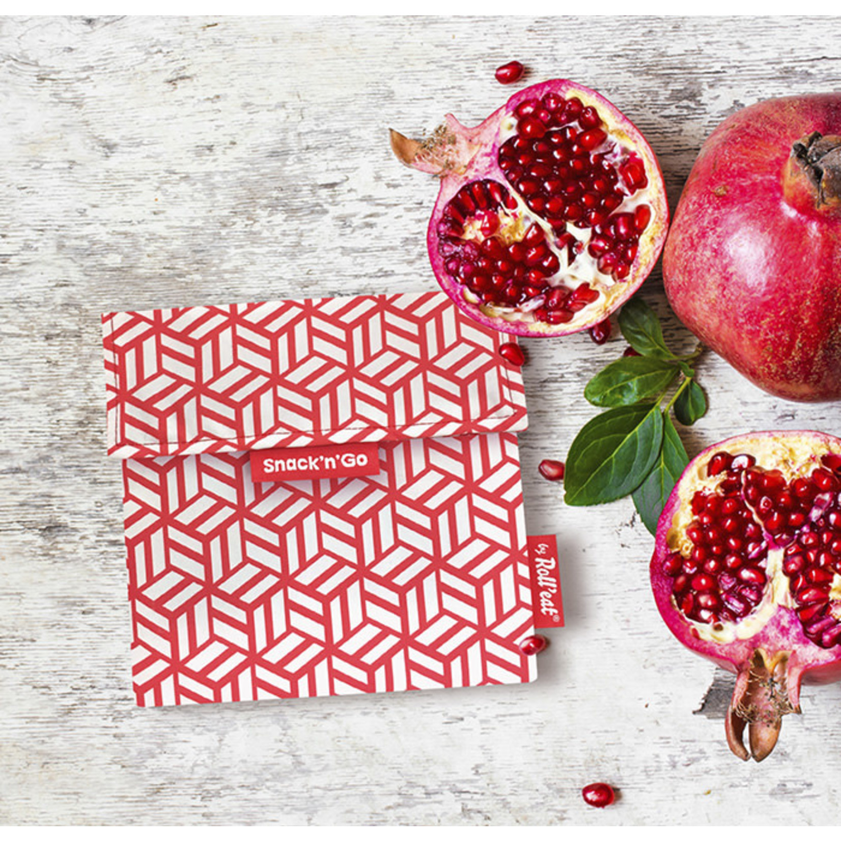 Roll'eat Snack'n'go – tiles – red