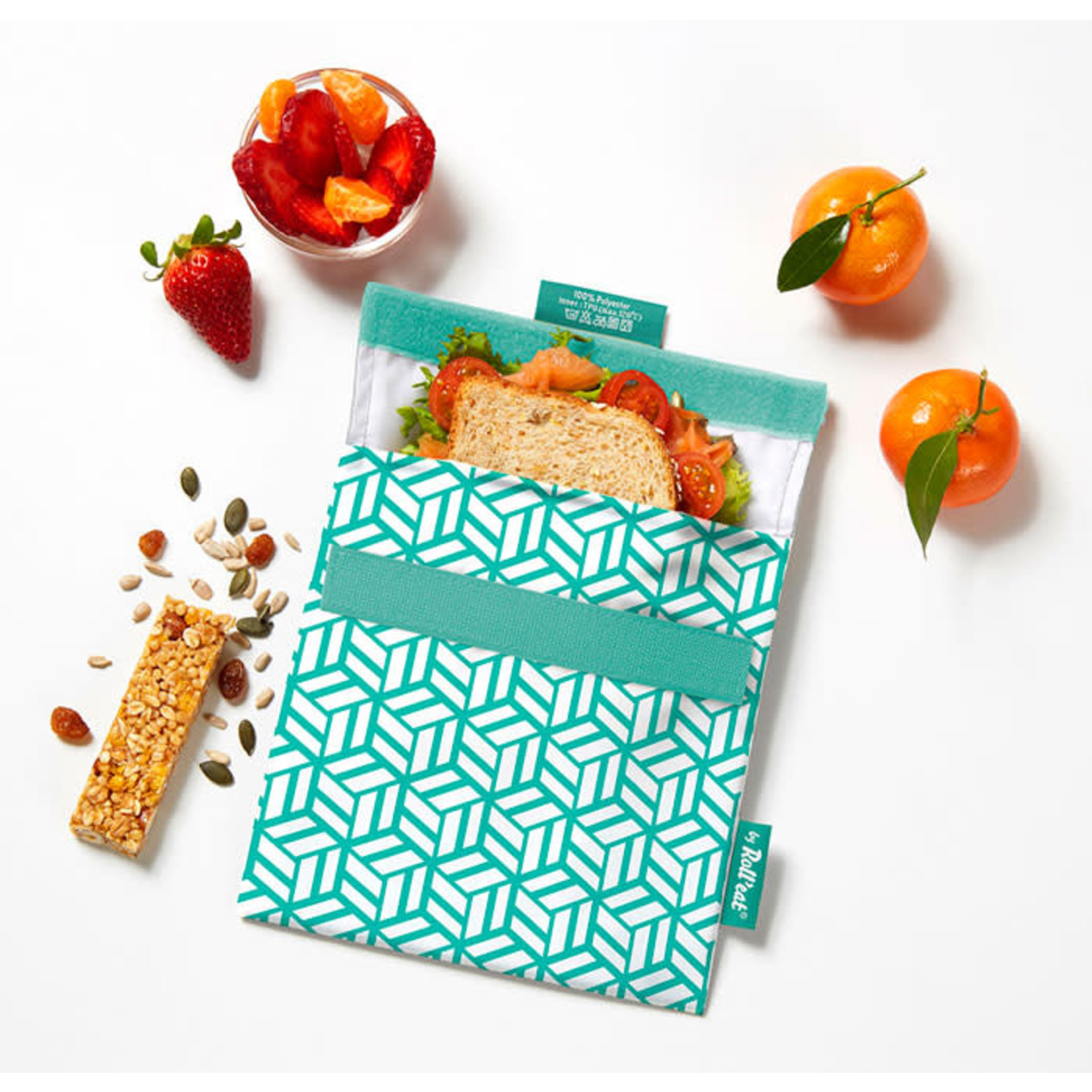 Roll'eat Snack'n'go – tiles – green