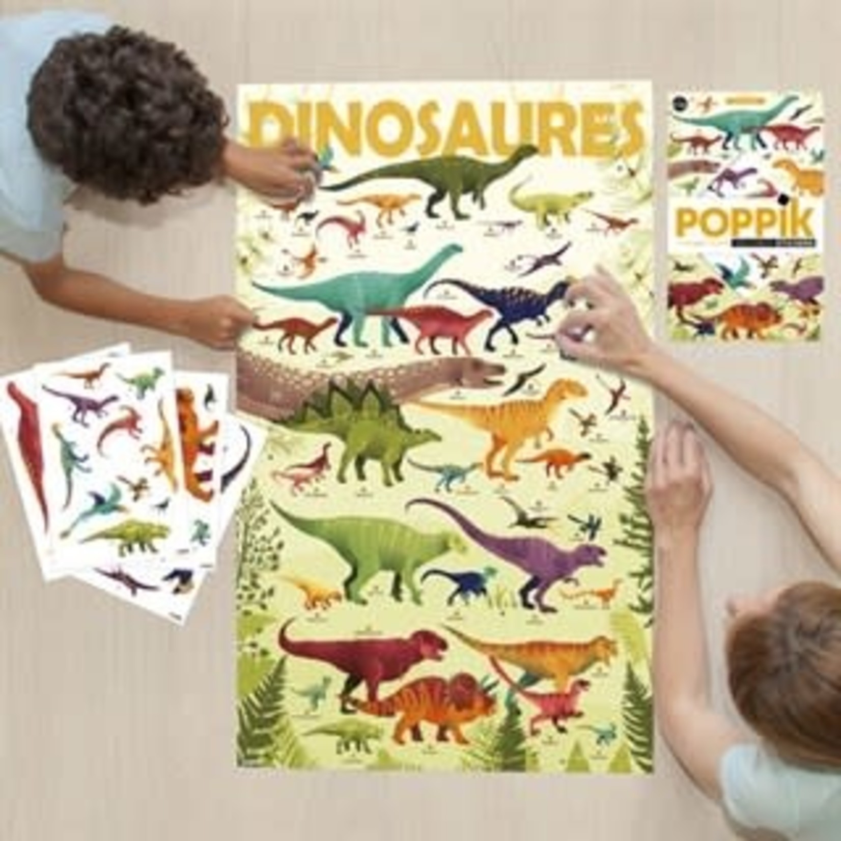Poppik – Sticker – dinosaures