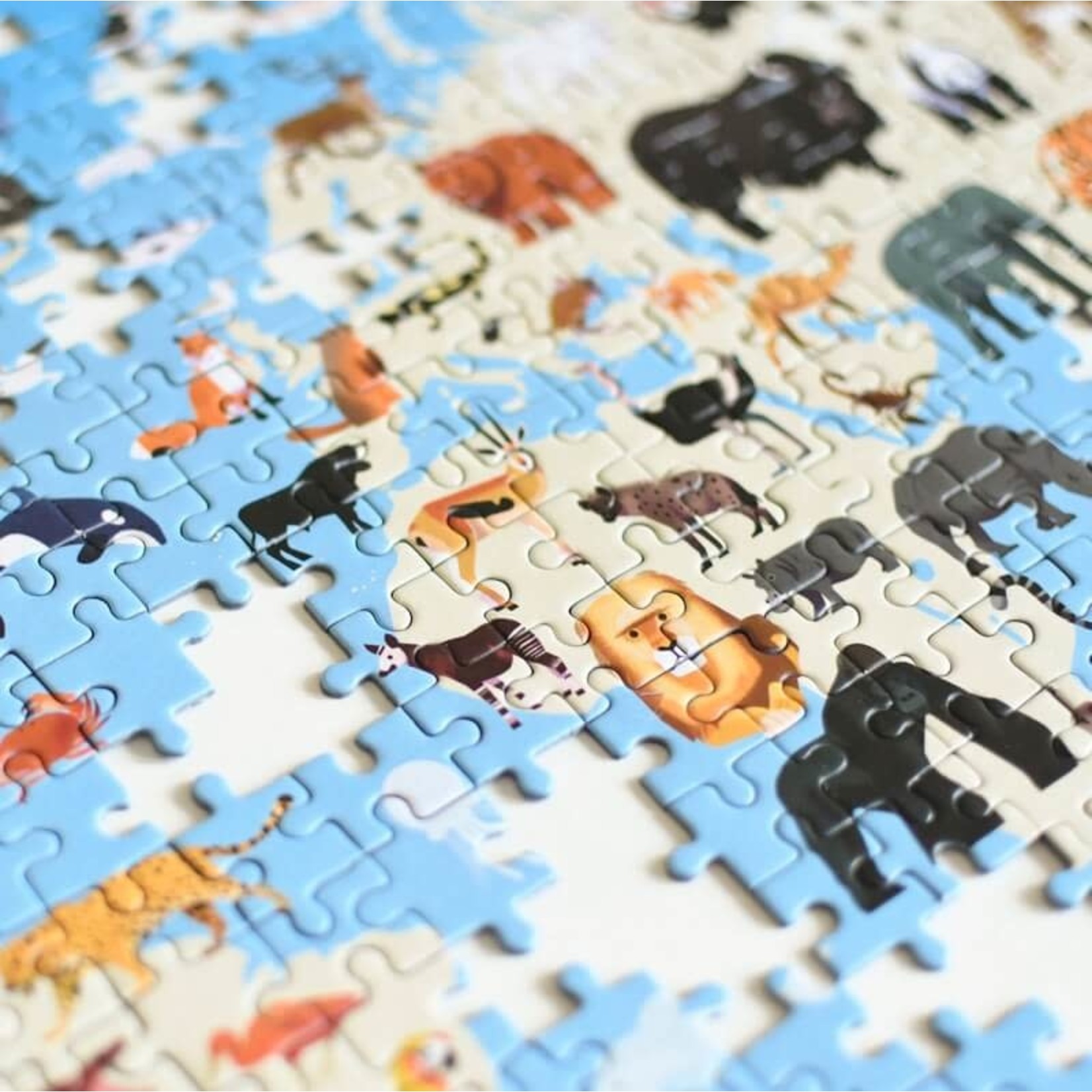 Poppik Poppik – puzzle – les animaux