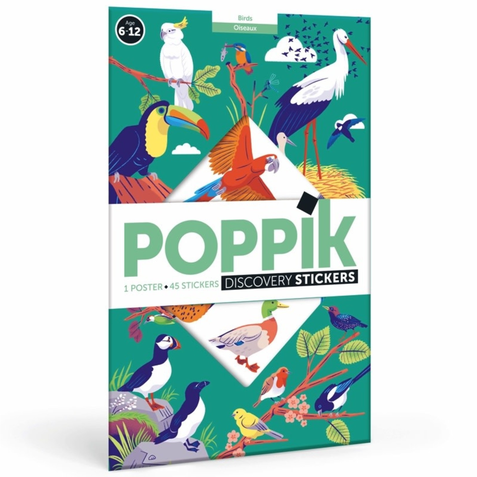 Poppik – Sticker – oiseaux