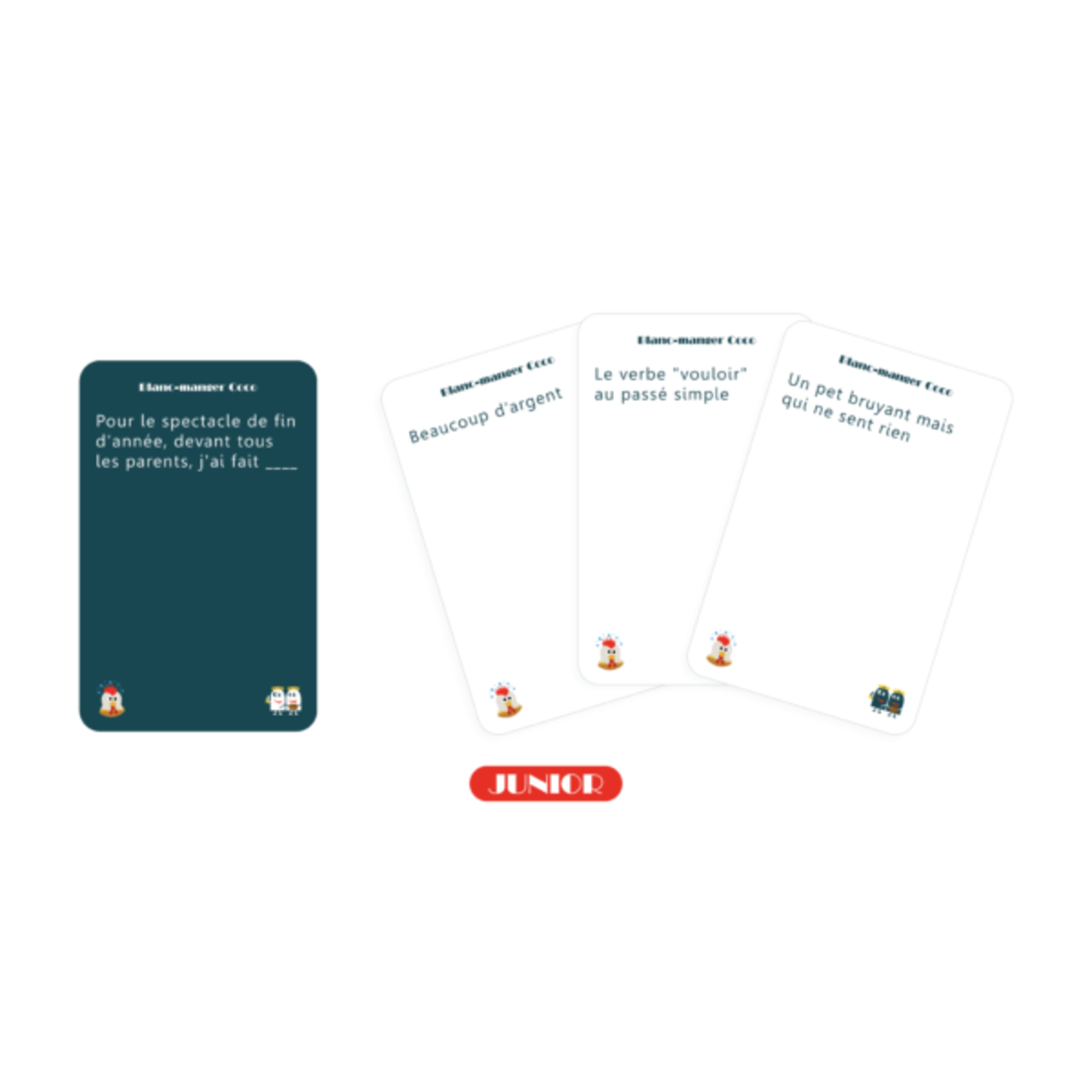 Jeux de société Blanc manger coco junior 2 – poule mouillée