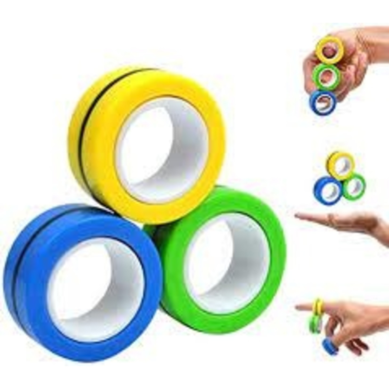 Jeux de société Color rings - anneaux de doigts magnétiques