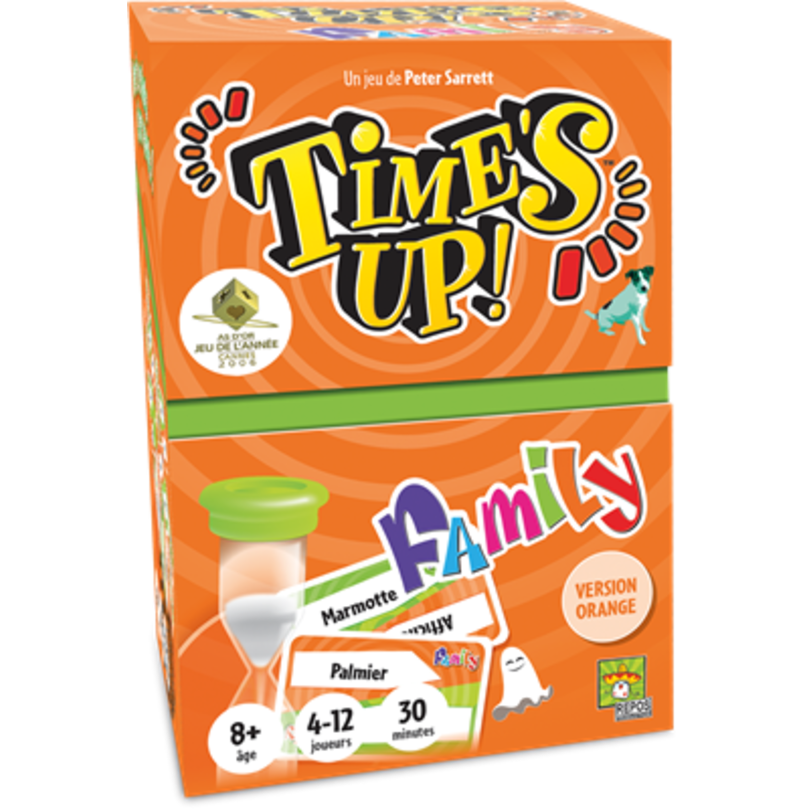 Jeux de société Time's up family – orange